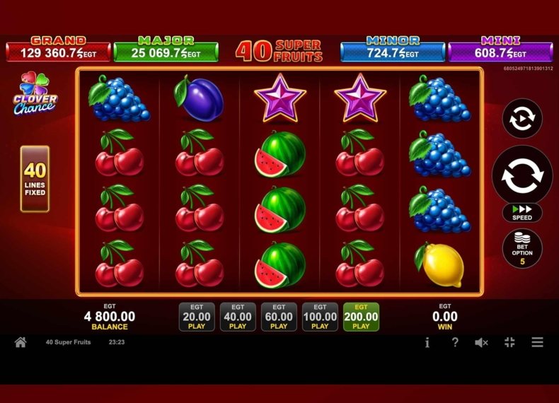 Fruity Win 40