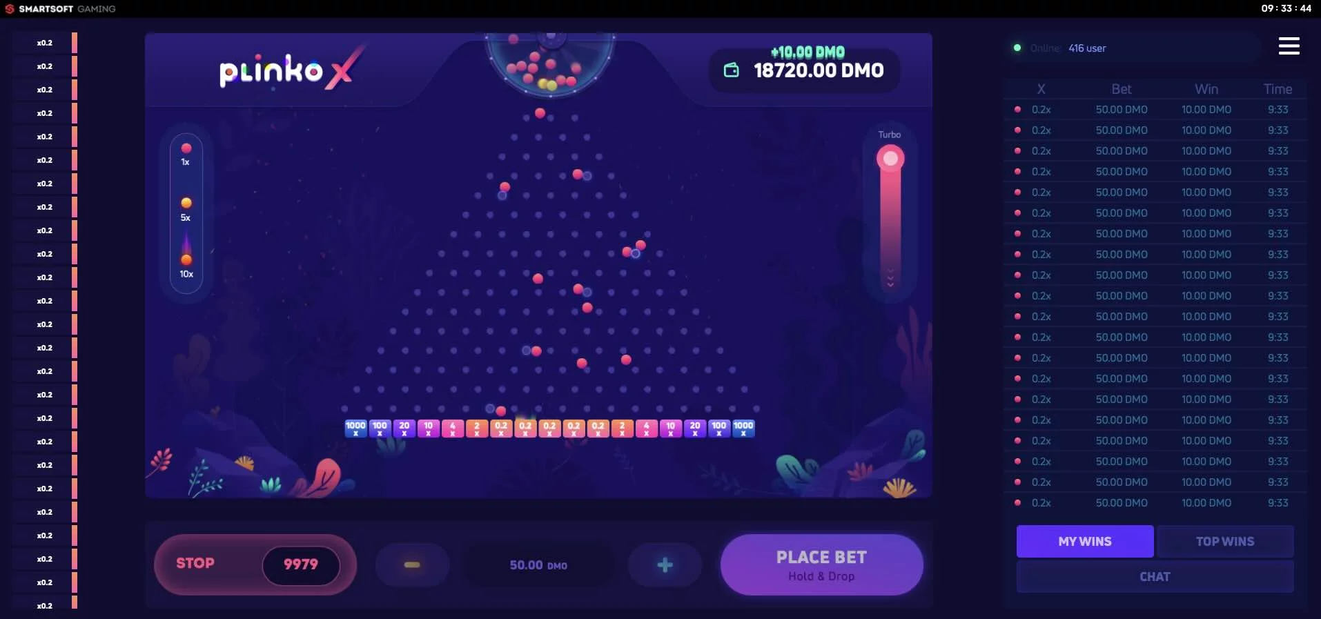 Plinko X